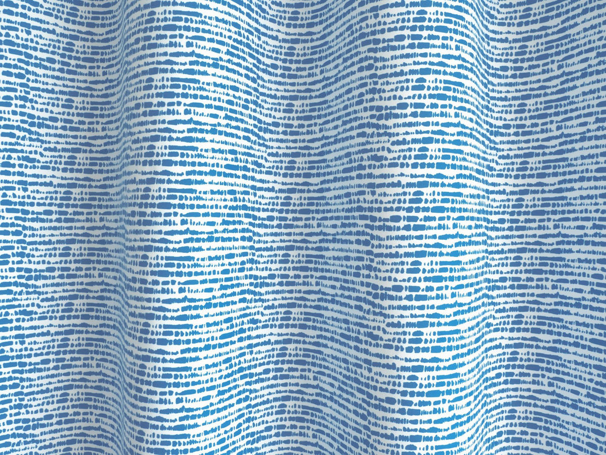 MATERIAL TEXTIL DECORATIV obscuritate  - albastru/alb, Basics, textil (150cm)