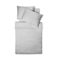 OBOJESTRANSKA POSTELJNINA 140/200 cm bela  - bela, Konvencionalno, tekstil (140/200cm) - Fleuresse