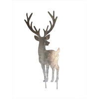 DEKORENTIER - Silberfarben, Lifestyle, Metall (31,5/98cm) - X-Mas