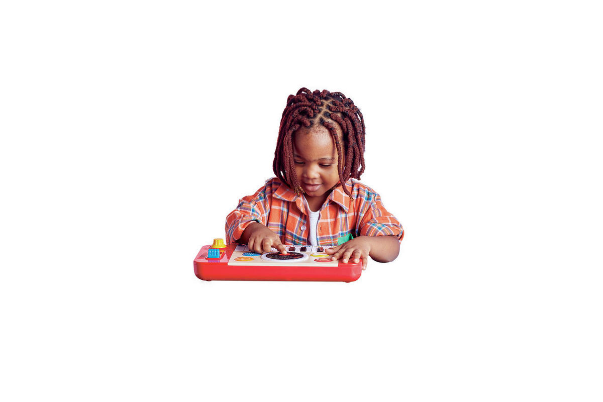 KINDER-MUSIC-PLAYER - Hellrot, Basics, Holzwerkstoff/Kunststoff (34/4,2/18,5cm) - Hape