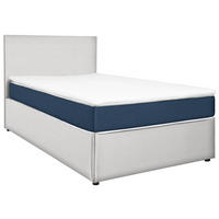 BOXBETT 120/200 cm  in Blau, Weiß  - Blau/Weiß, KONVENTIONELL, Holz/Holzwerkstoff (120/200cm) - MID.YOU