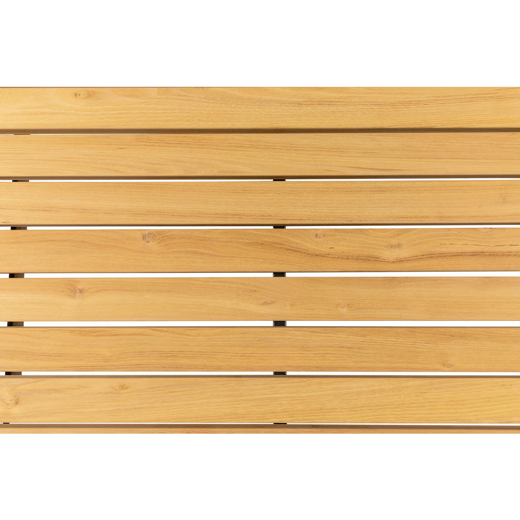 Thumbnail - Musterring Loungetisch, Anthrazit, Robinien, Holz, Metall, Robinie, massiv, quadratisch, Kufe, 82.8x38.8x82.8 cm, Lounge...