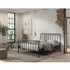 KINDER-/JUNIORBETT - Schwarz, ROMANTIK / LANDHAUS, Holz/Metall (160/200cm) - MID.YOU