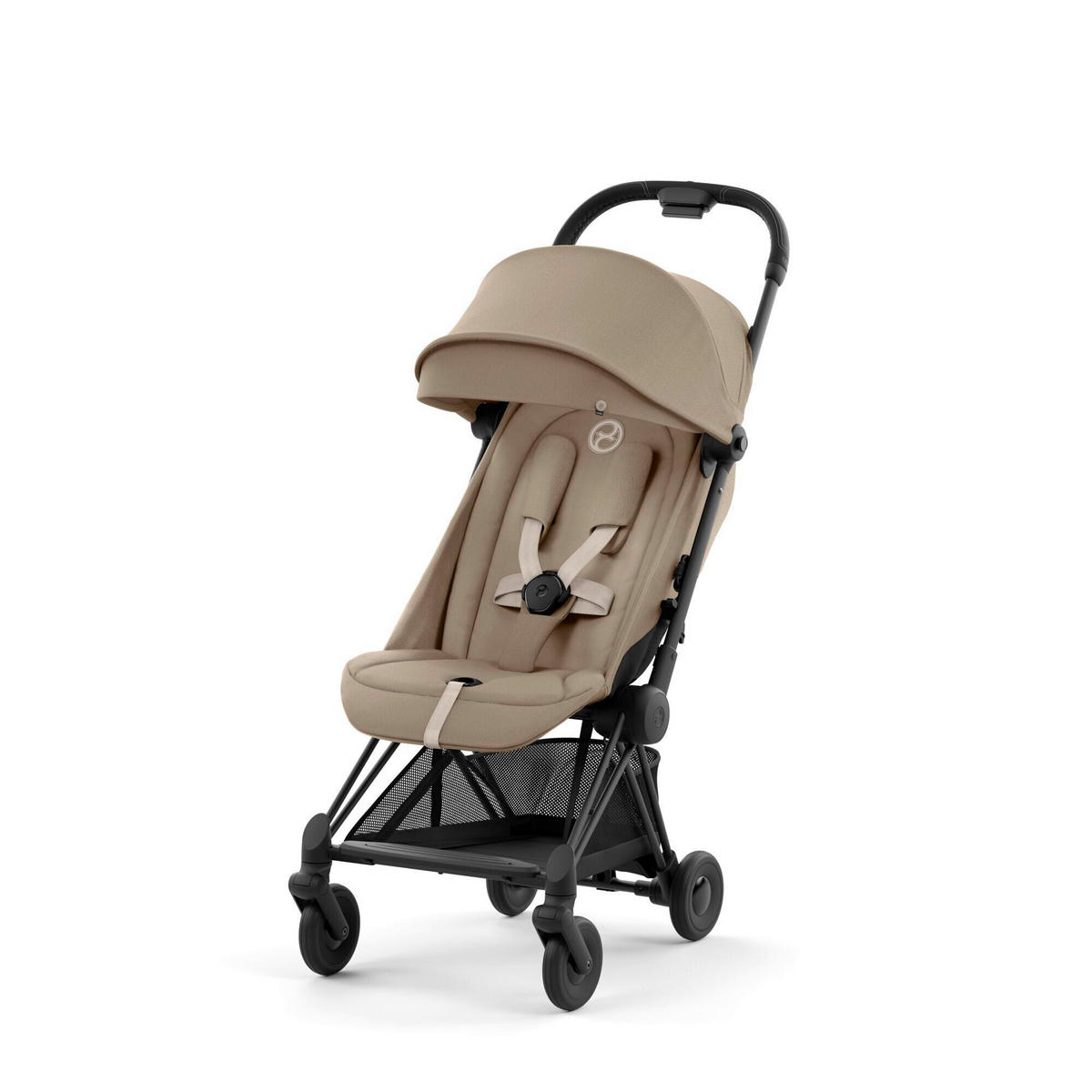 BUGGY Coya  - Beige/Schwarz, Basics, Kunststoff/Textil (79/44/105cm) - cybex PLATINUM