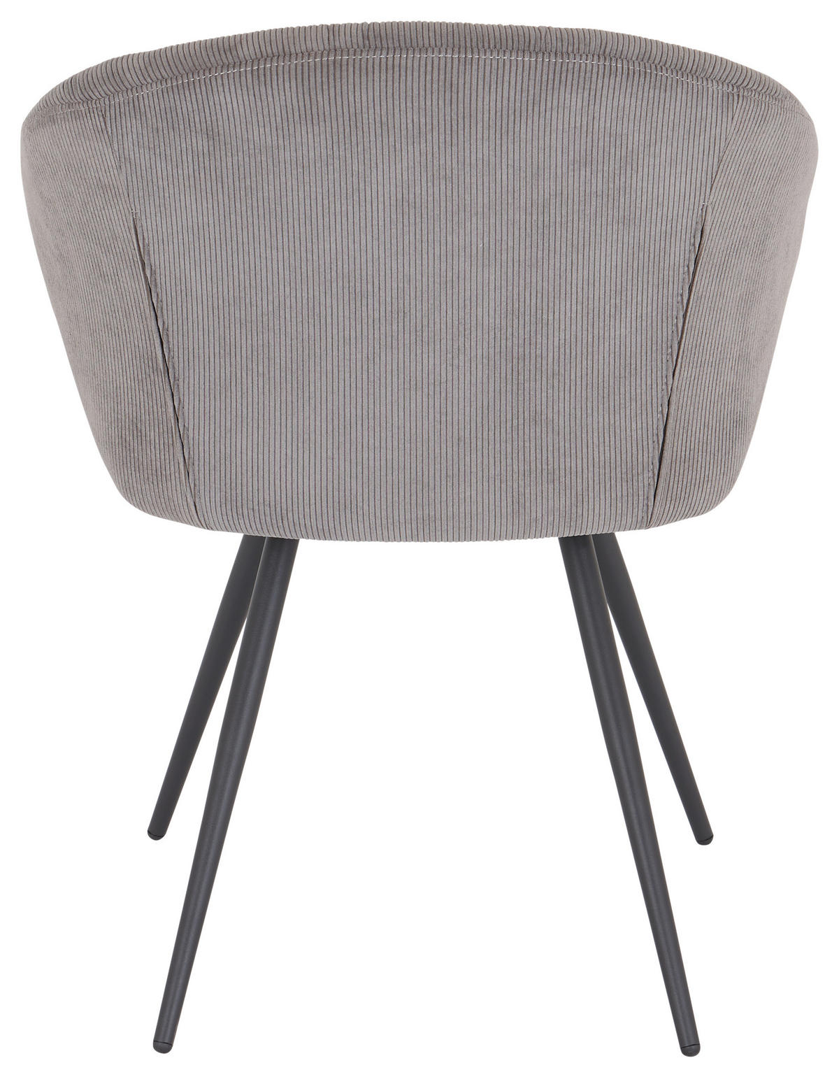 SCAUN in metal, textil gri  - negru/gri, Modern, metal/textil (57/80,5/62cm) - MID.YOU