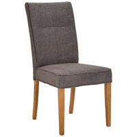 STUHL  Stoffauswahl Mikrofaser  Grau  - Grau, LIFESTYLE, Holz/Textil (49/102/65cm) - Carryhome