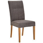 STUHL  Stoffauswahl Mikrofaser  Grau  - Grau, LIFESTYLE, Holz/Textil (49/102/65cm) - Carryhome