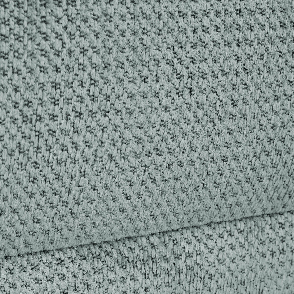 SCHLAFSOFA  mit Stoffauswahl, Liegefunktion, Schlafen auf Sitzhöhe, Rücken echt Chenille Grau  - Schwarz/Grau, KONVENTIONELL, Kunststoff/Textil (201/72/98cm) - Carryhome