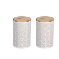 VORRATSDOSE 1 L  - Rosa, Basics (10,5/10,5/16,5cm) - Zeller Present