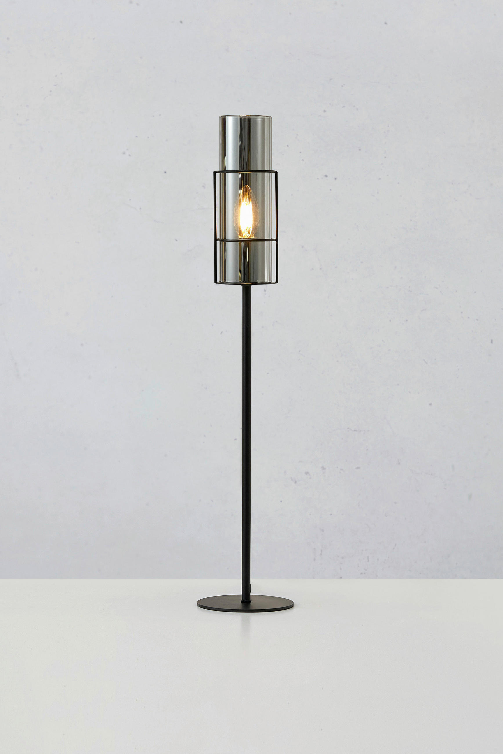 TISCHLEUCHTE Torcia 13/65 cm   - Schwarz, Basics, Metall (13/65cm) - Markslöjd