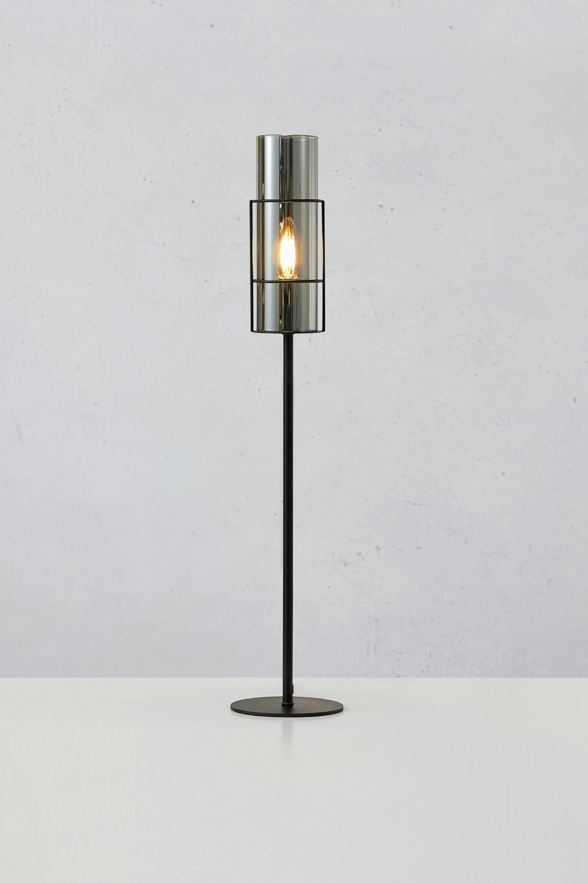TISCHLEUCHTE Torcia 13/65 cm   - Schwarz, Basics, Metall (13/65cm) - Markslöjd