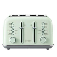 KENYÉRPIRÍTÓ - pasztellzöld, Basics, fém (29/22/32cm) - BUYDEEM