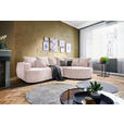 ECKSOFA Beige Chenille  - Beige/Schwarz, Design, Kunststoff/Textil (307/194cm) - Carryhome