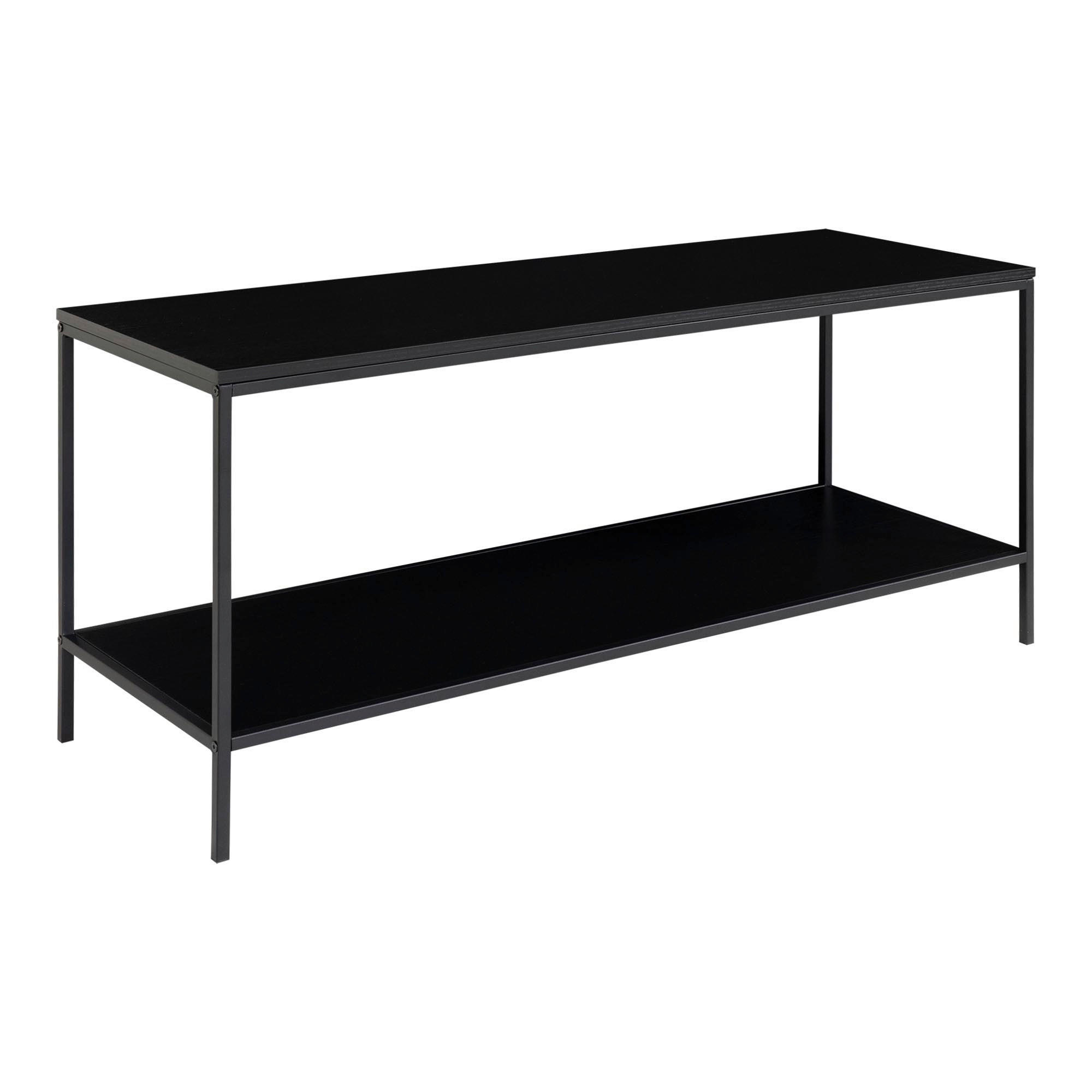 TV-ELEMENT 100/45/36 cm  - Schwarz, Design, Holzwerkstoff/Metall (100/45/36cm) - MID.YOU