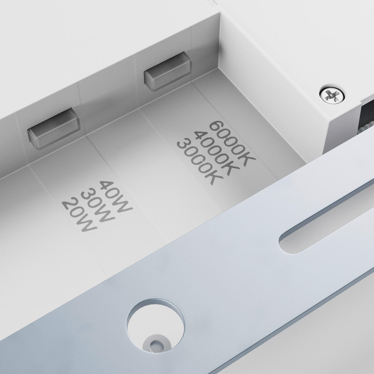 STROPNA SVETILKA ZA KOPALNICO    33/5 cm         3000-4000-6000 K - bela, Basics, umetna masa (33/5cm)