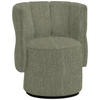 COCKTAILSESSEL in Webstoff Grün  - Grün, Design, Textil (73/82/62cm) - Emilio Belluti