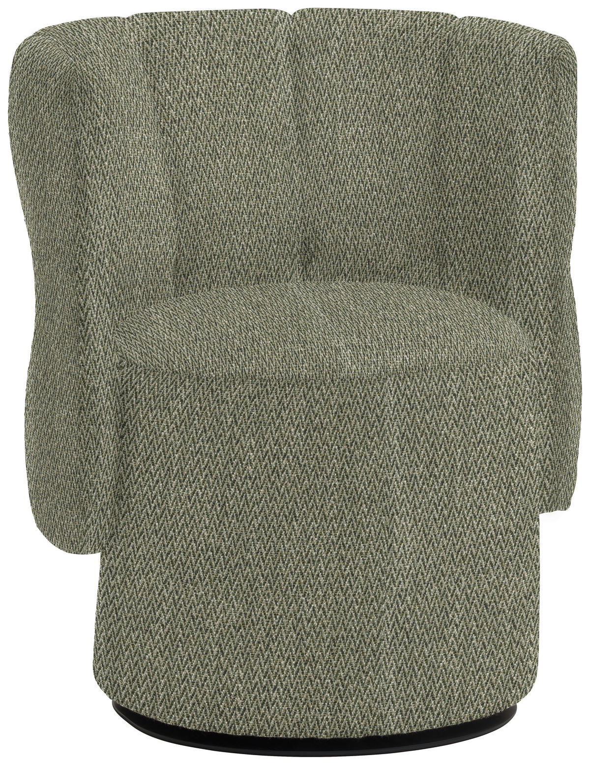 COCKTAILSESSEL in Webstoff Grün  - Grün, Design, Textil (73/82/62cm) - Belluti