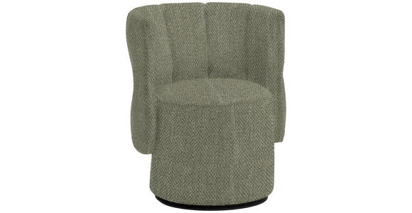 COCKTAILSESSEL - Grün, Design, Textil (73/82/62cm) - Emilio Belluti