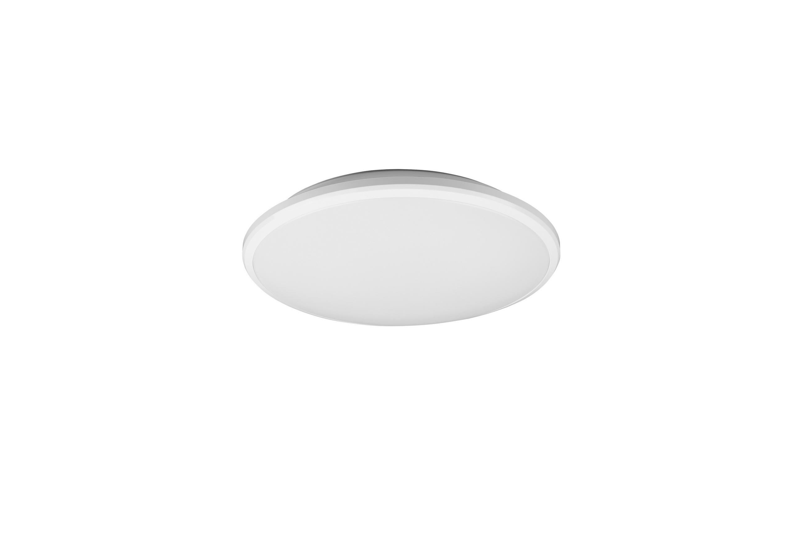 STROPNA LED-SVETILKA   20,5 W//4000 K/230 V/ - bela, Basics, umetna masa (34,7/6,5cm)