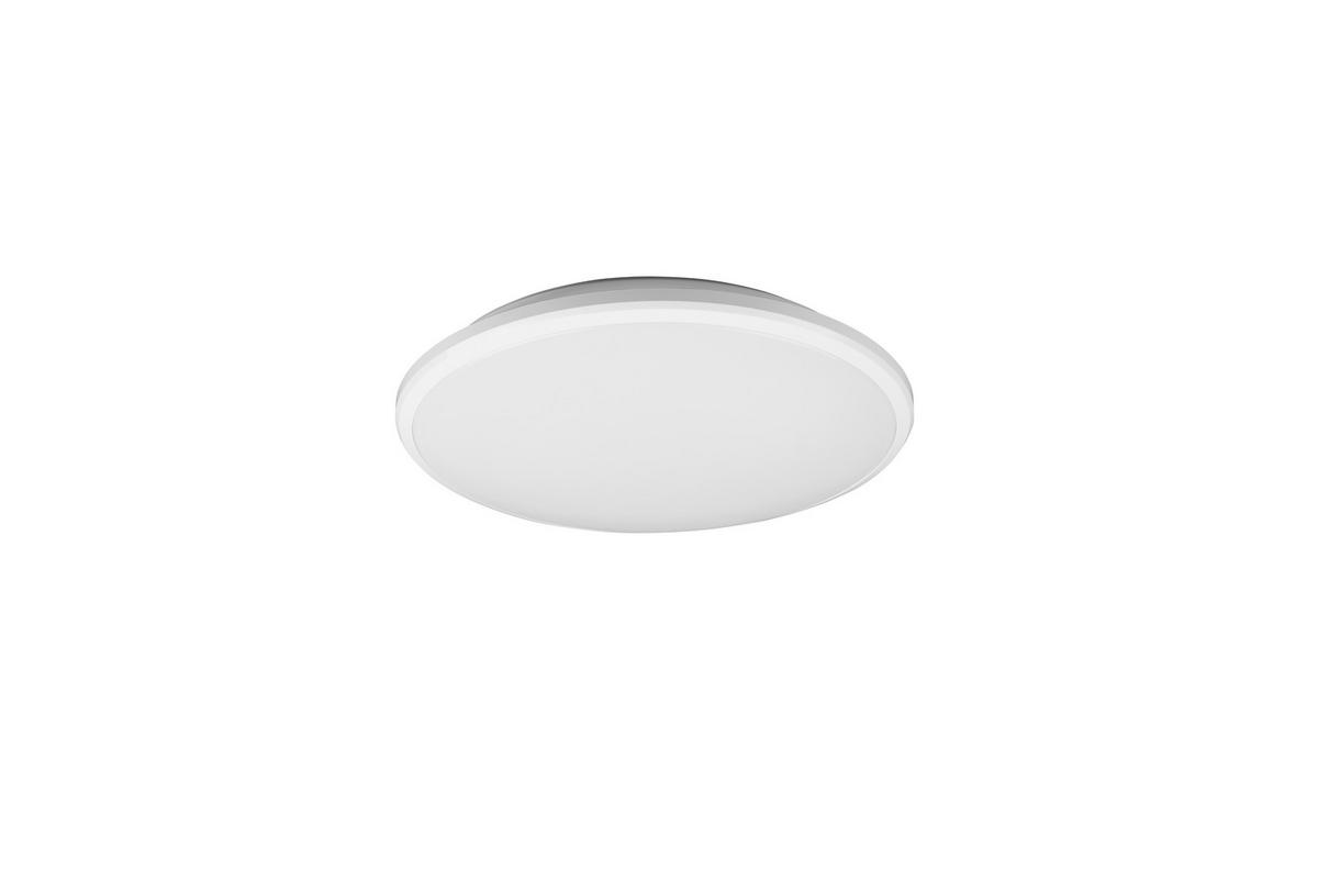 LED PLAFONJERA  - bela, Osnovno, plastika (34,7/6,5cm)