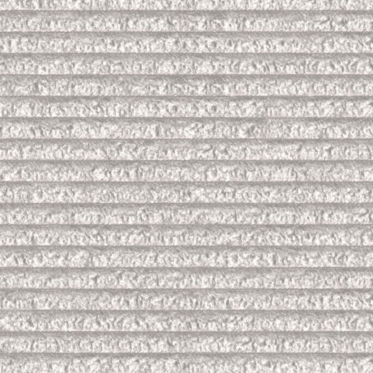 3-SITZER-SOFA in Feincord Hellgrau  - Hellgrau/Schwarz, Design, Kunststoff/Textil (236/71/101cm) - Pure Home Lifestyle
