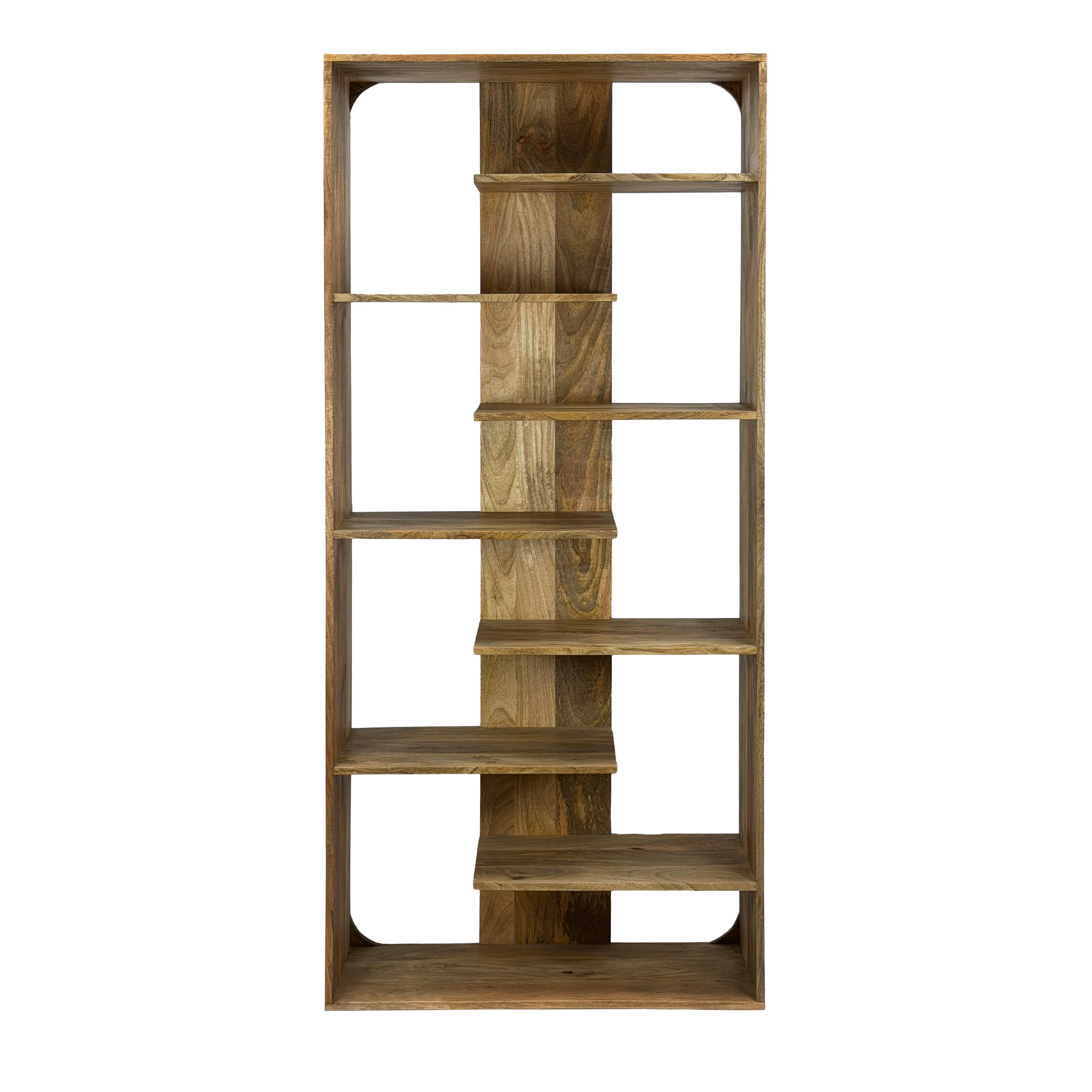 HYLLA i 90/200/40 cm brun  - brun, Design, trä (90/200/40cm) - Livetastic