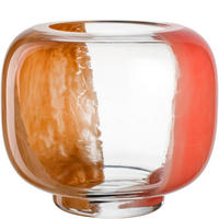 VASE  - Klar/Aprikose, Design, Glas (30/26/30cm) - Leonardo