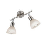 STRAHLER 25/10/20 cm   - Weiß/Nickelfarben, Basics, Glas/Metall (25/10/20cm) - Novel