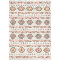 VINTAGE-TEPPICH Ondea Ramizh 240/340 cm  in Terracotta, Perlmutt, Graublau  - Graublau/Perlmutt, LIFESTYLE, Kunststoff/Textil (240/340cm) - Lindorug