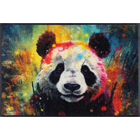 FUßMATTE 50/75 cm Pandy McPanda  - Multicolor, Trend, Kunststoff/Textil (50/75cm) - wash+dry