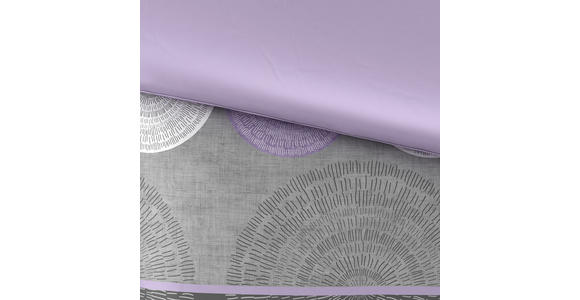 Bettwäsche Denise 140/200cm Lila - Lila, MODERN, Textil - Luca Bessoni