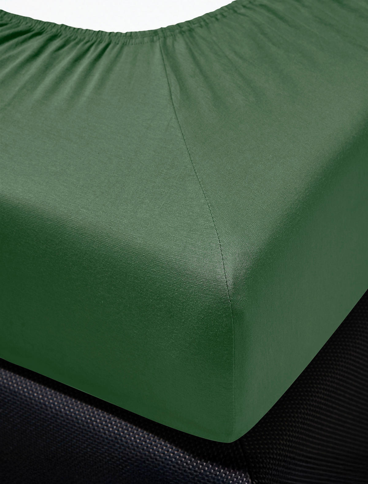 SPANNBETTTUCH Jersey  - Grün, KONVENTIONELL, Textil (180-200/200cm) - Irisette