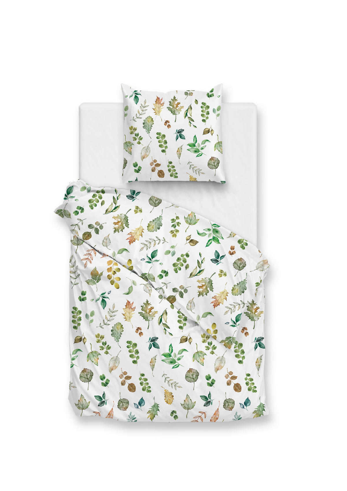 BETTWÄSCHE Zohome-Amara Flanell 155/220 cm  - Weiß, Basics, Textil (155/220cm)