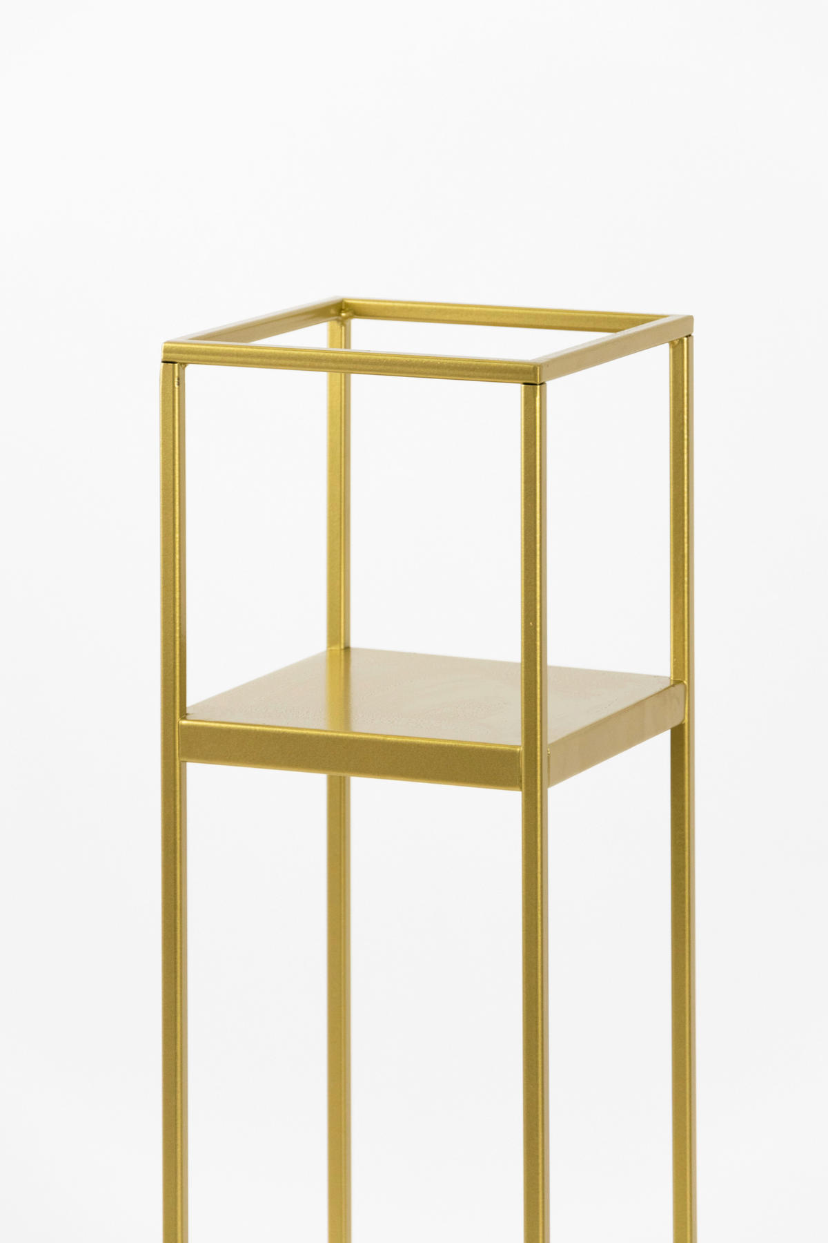 BLUMENSTÄNDER Metall  - Goldfarben, Basics, Metall (19/62/19cm)