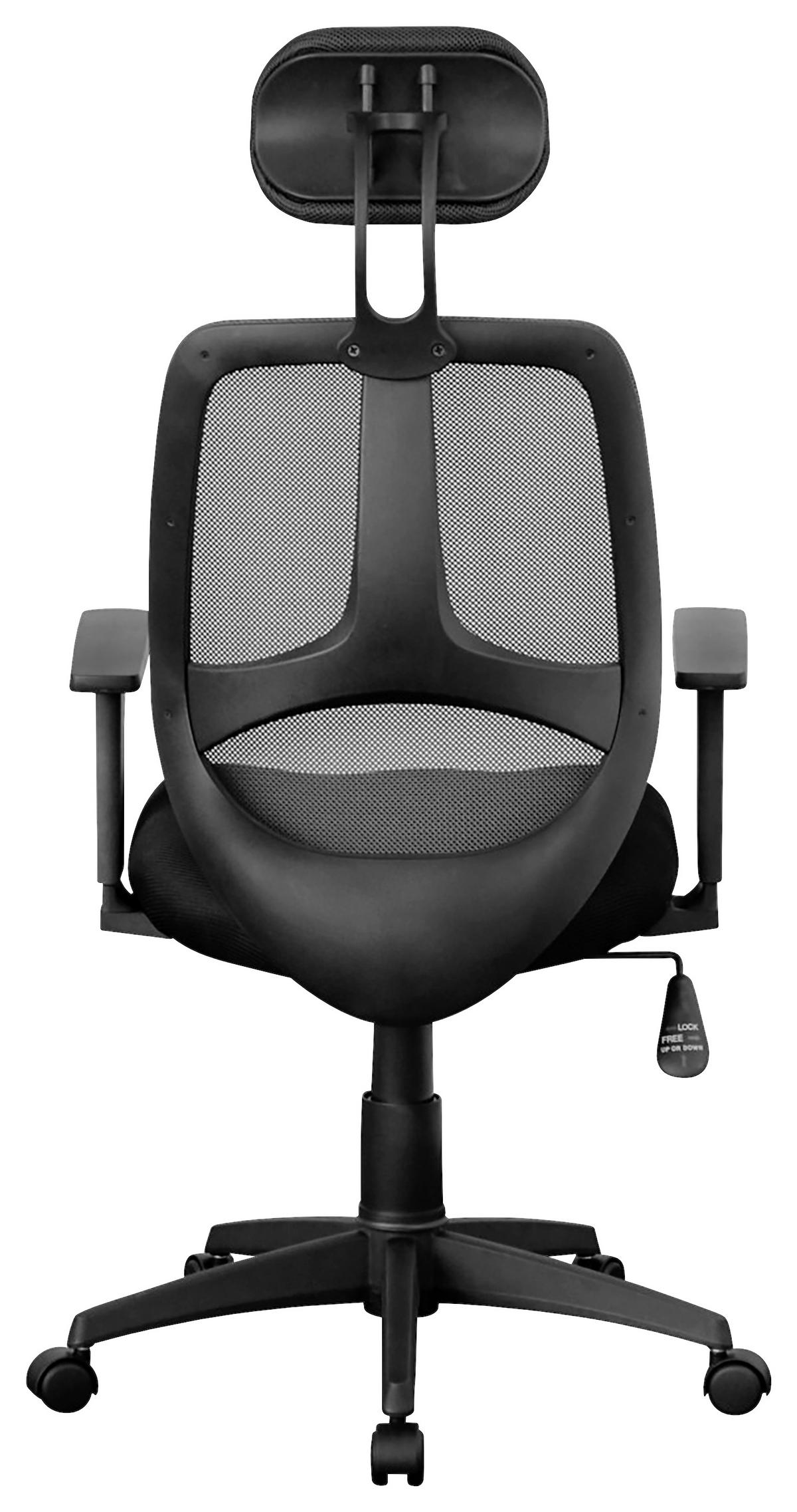 DREHSTUHL  in Netzbespannung, Webstoff  - Modern (61/127/57cm) - MID.YOU