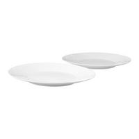 FRÜHSTÜCKSTELLERSET Faded Cornflower 2-teilig  - Weiß, Design, Keramik (22cm) - Joop!