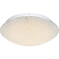 LED-DECKENLEUCHTE 30 W  50/11 cm    - Weiss/Opal, Basics, Glas/Metall (50/11cm) - Globo