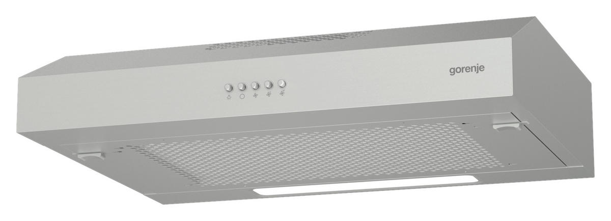 DUNSTABZUGSHAUBE WHU 629 ES/S  - Edelstahlfarben, Basics, Kunststoff/Metall (59,6/12,5/46,8cm) - Gorenje