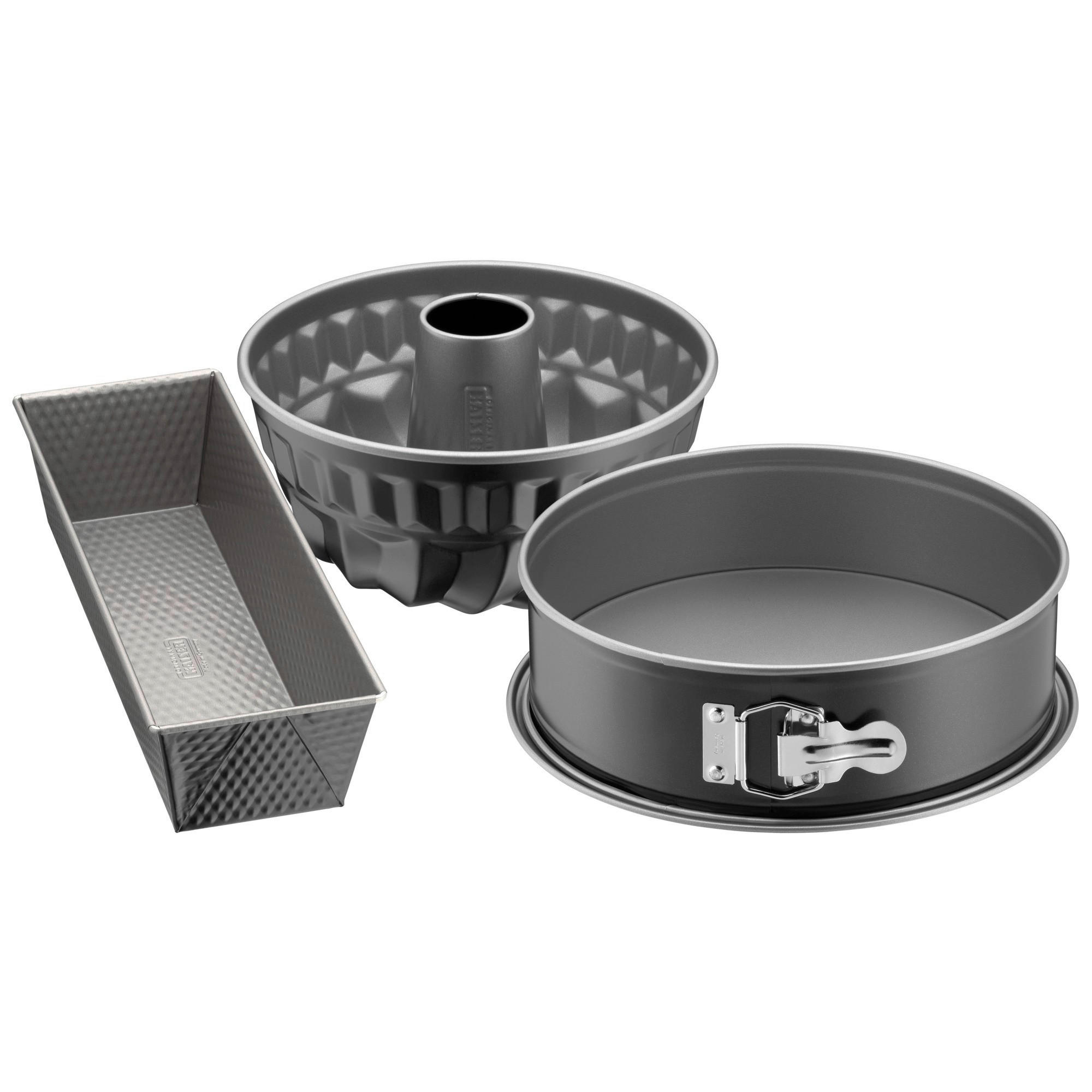 BACKFORMENSET  - Grau, Basics, Metall - Kaiser