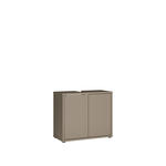 WASCHTISCHUNTERSCHRANK  - Taupe/Grau, MODERN, Holzwerkstoff/Kunststoff (74,5/63,9/34,9cm) - Xora