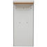 GARDEROBENPANEEL Eiche furniert lackiert Eichefarben, Weiß - Eichefarben/Weiß, MODERN, Holz (80/183/27cm) - Dieter Knoll