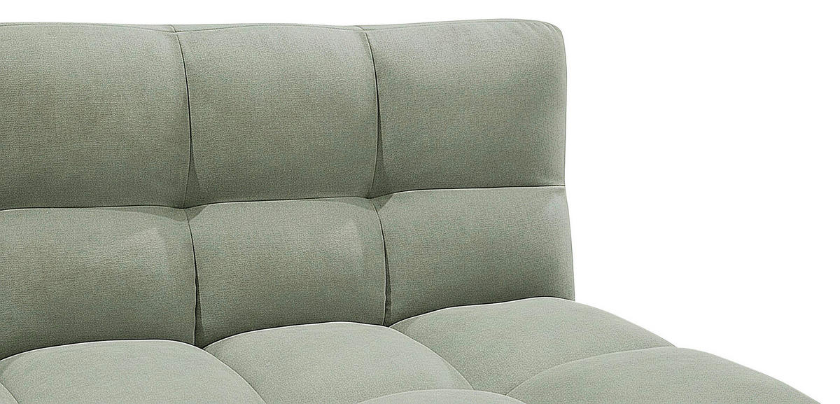 SCHLAFSOFA Flachgewebe Grün  - Schwarz/Grün, Design, Holz/Textil (183/78/92cm) - MID.YOU