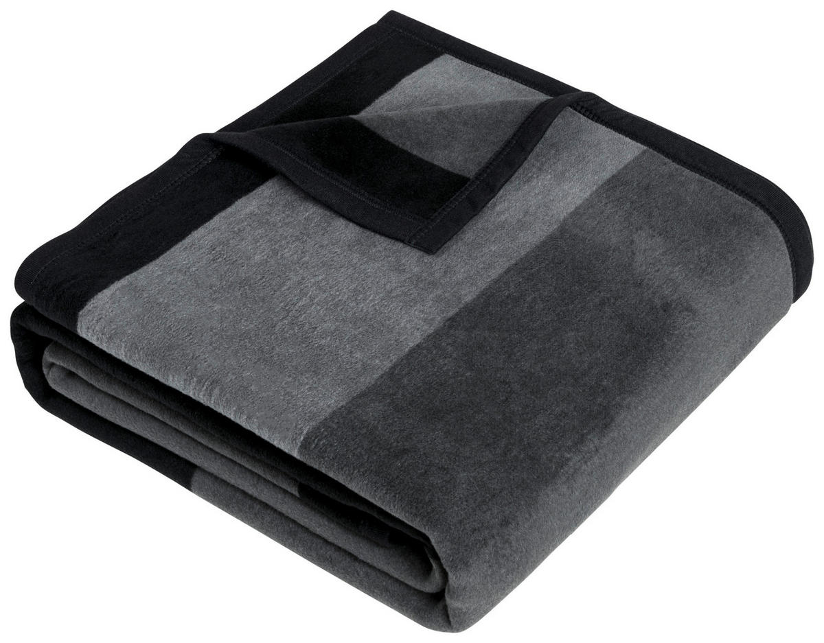 DECKE 150/200 cm  - Grau, Basics, Textil (150/200cm) - Novel