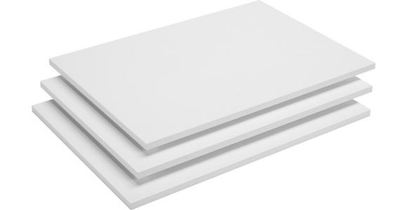 EINLEGEBODENSET SPECTRE -HOM IN- - Weiß, Design, Holzwerkstoff (72,5/1,8/51,8cm) - Hom`in