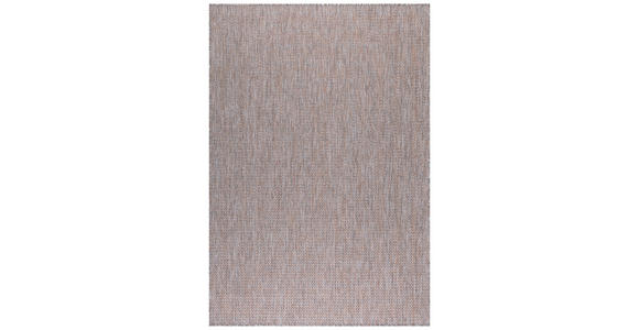 In- und Outdoorteppich 80/250 cm Zagora  - Beige/Rosa, Basics, Textil (80/250cm) - Novel