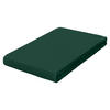 SPANNLEINTUCH 90-100/190-220 cm Jersey  - Dunkelgrün, Basics, Textil (90-100/190-220cm) - Schlafgut