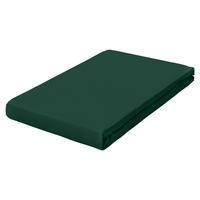 SPANNLEINTUCH 140-160/200-220 cm Jersey  - Dunkelgrün, Basics, Textil (140-160/200-220cm) - Schlafgut