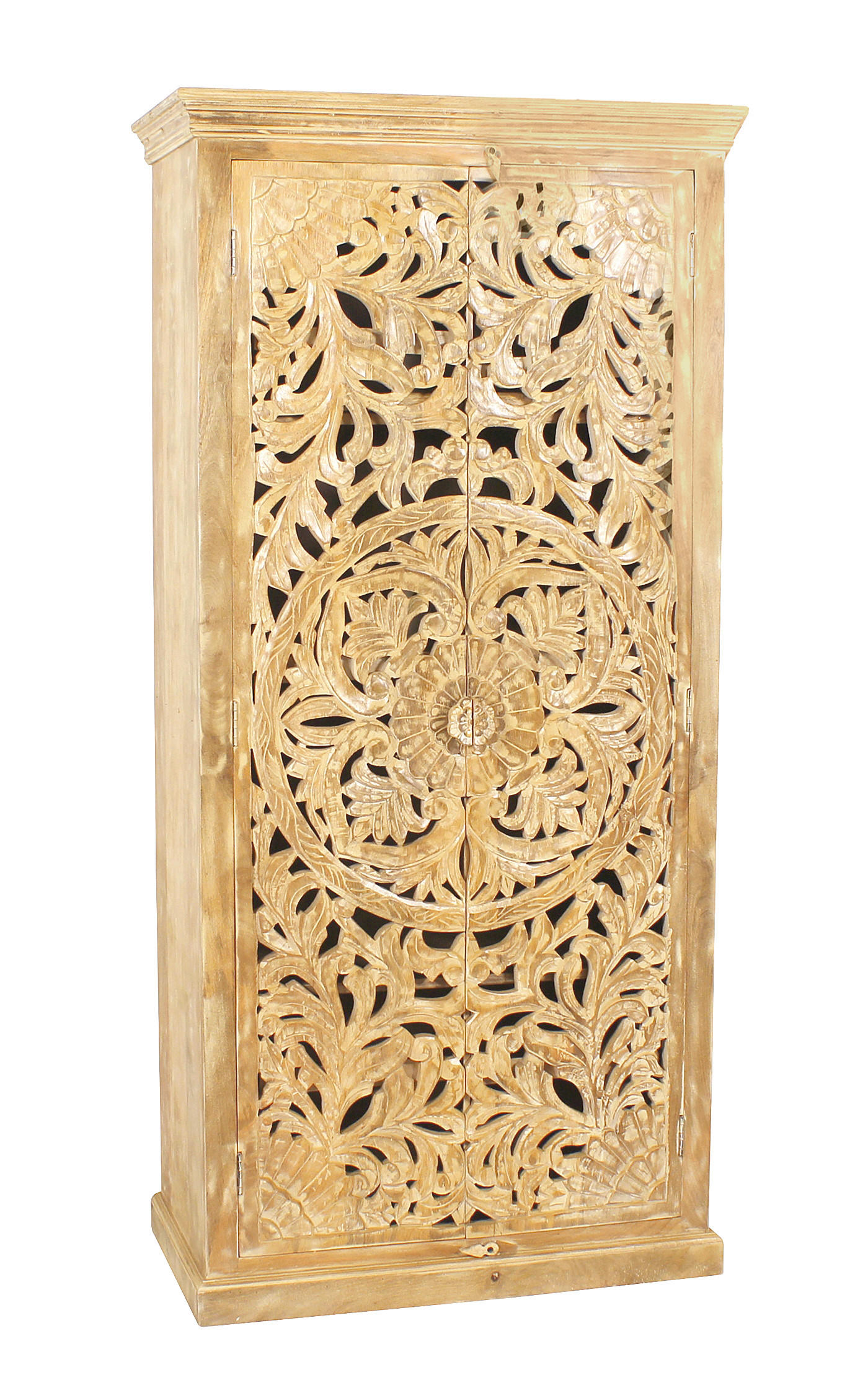GARDEROBENSCHRANK  in 90/185/45 cm  - Naturfarben, Design, Holz (90/185/45cm) - MID.YOU