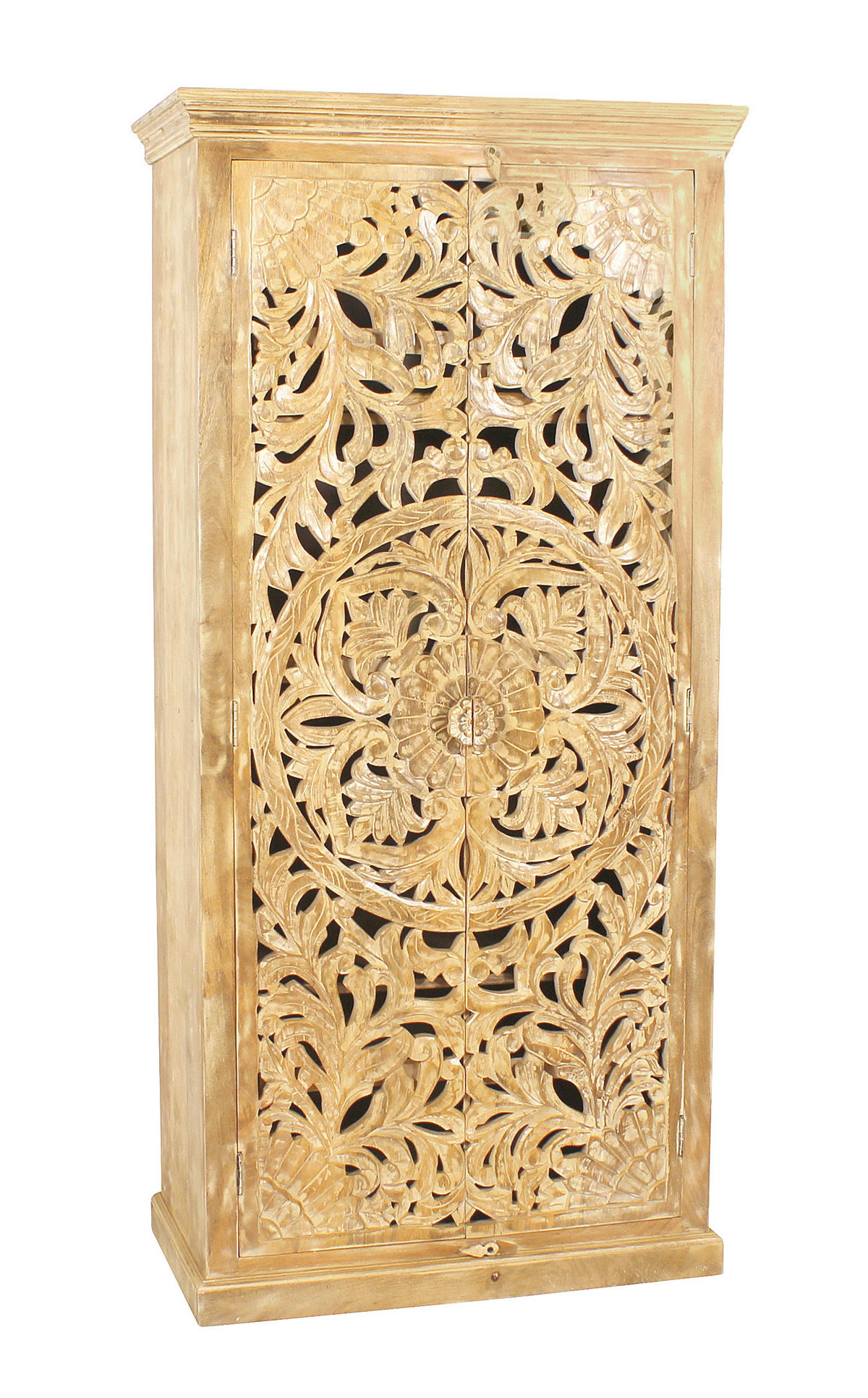 GARDEROBE 4-teilig  in 170/185/45 cm  - Naturfarben, Design, Holz (170/185/45cm) - MID.YOU