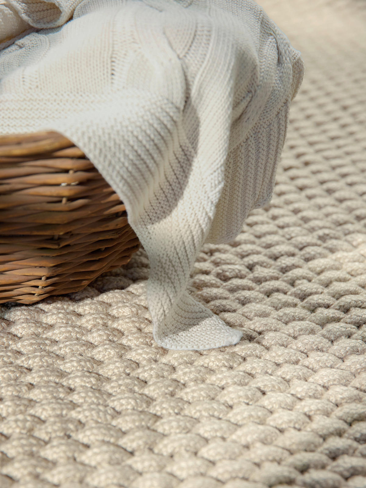 HANDWEBTEPPICH 80/150 cm Southwark Creme  - Creme, Basics, Textil (80/150cm) - Ted Baker
